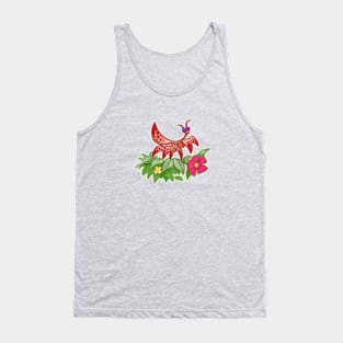 Flower mantis Tank Top